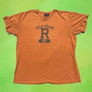 Polo Ralph Lauren Orange Graphic Tee